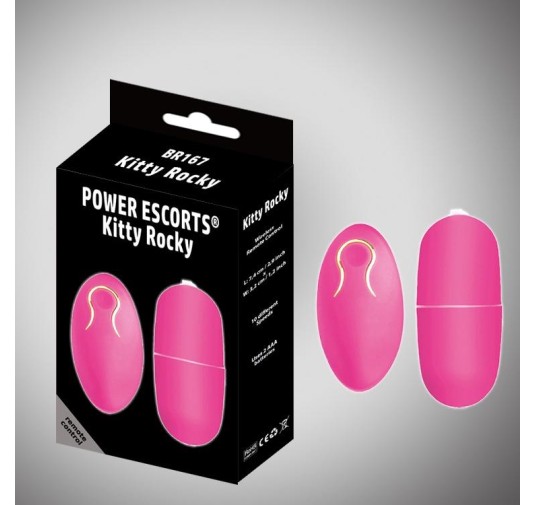 Wibrator - Kitty Rocky Remote Control pink